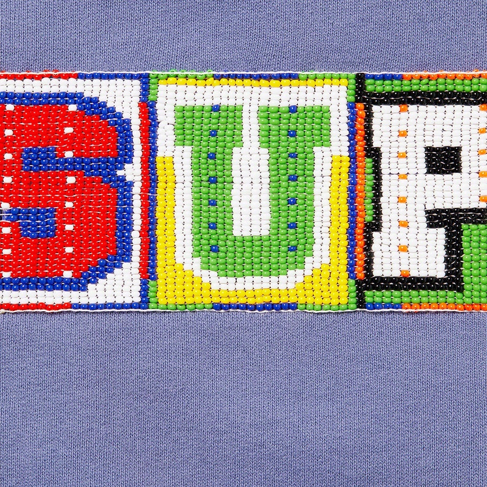 Beaded Hooded Sweatshirt view 3